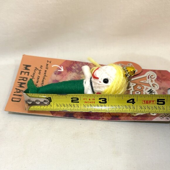 Watchover Voodoo 3" Mermaid Handcrafted Gift Good Luck and Positive Energy - Picture 5 of 5